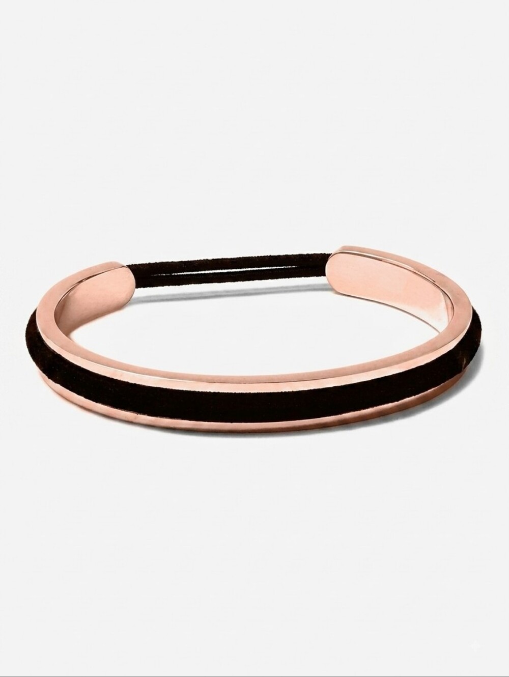 Rose Gold Open Cuff Bracelet From MY HAIR TIE BRACELETS